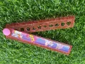 1 Modern Color Double Movable Ruler Stylish 15 CM. 