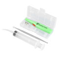 Tonsil Stone Remover Tools LED Light Ear Wax Remover Stainless Steel Earpick With 3 Tips Irrigator Syringe Clean Care Tool.