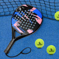 IANONI Padel Racket Carbon Fiber Surface with EVA Memory Flex Foam Core Padel Tennis Racquets Lightweight. 