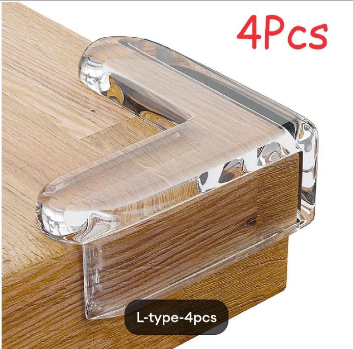 4Pcs%20Silicone%20Table%20Corner%20Edge%20Protection%20Cover%20Soft%20Transparent%20Desk%20Edge%20Corner%20Child%20Baby%20Safety%20Anticollision%20Protector%20Home%20Tools%20-%20Image%207