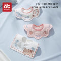 3pcs Ins Korea New Cotton Baby Bib Embroidery Bib Baby Drool Towel Boys and Girls Drool Pocket Waterproof Baby Kleding Jongen. 
