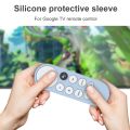 New Non-Slip Soft Silicone Protective Case for Chromecast Remote (For Google TV 2020 Voice Remote). 