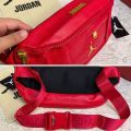 Jordan Snake Leather Patent Chest Waist Biker Bag Supper Premium Waterproof Men's For Travel to Keep Your Belongings Safe - Imported product.