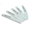 2/5pcs Pack Half Moon Nail Buffer File Block Sponge UV Gel Polish Shiner Professional Sanding Buffing Finger Manicure Product.