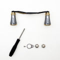 Outdoor Fishing Water Drop Reel Fishing Reel Handle Aluminum Alloy Water Drop Reel Conversion DIY Accessories〔CC33〕. 