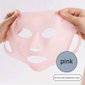 3D Silicone Mask Cover Fixed Mask Tool Ear Hanging Mask for Moisturizing Face Reusable Firming Facial Tool. 