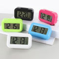 LED Digital Alarm Clock 9*2.5*5.5 Cm Electronic Screen Desktop Home Office Backlight Snooze Lovely Desk Electronic Clock. 