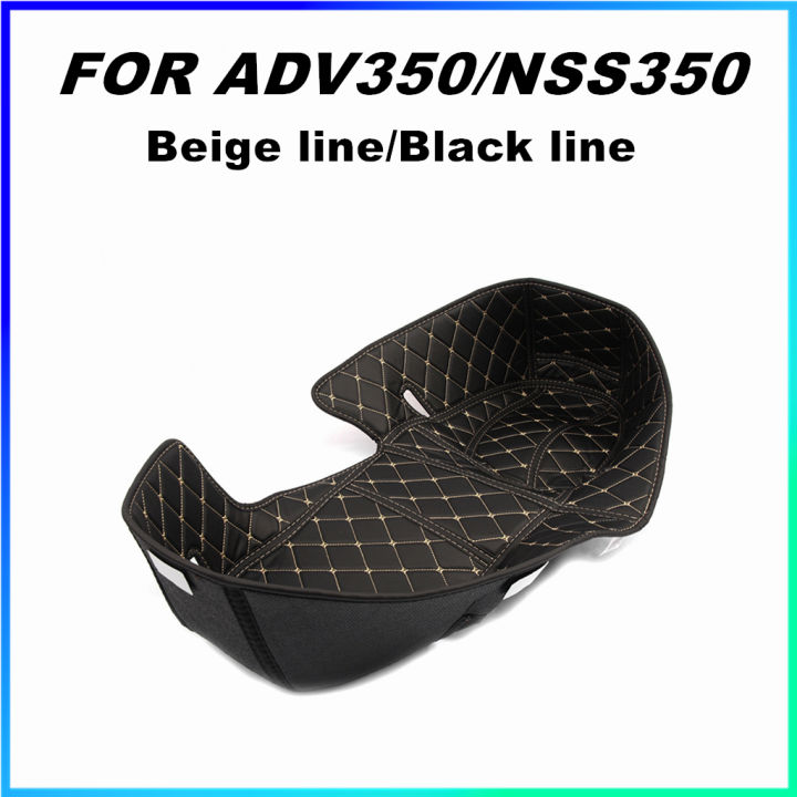 Motorcycle seat cushion lining For Honda Forza350 ADV350 waterproof PU Cushion storage cushion for seat bucket