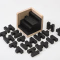 3D Wooden Puzzles IQ Toy 54pcs L/ 54pcs TH shape Cube Educational Toys for Puzzle Enthusiasts, Intellectual Game. 