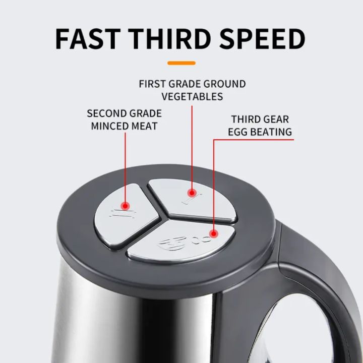 Silver%20Crest%203L%20Electric%20Meat%20Grinder%20And%20Food%20Chopper%20%7C%20500W%20100%25%20Copper%20Motor%20%7C%203-Speed%20Stainless%20Steel%20Food%20Processor%20For%20Keema,%20Masala,%20Vegetables%20And%20Garlic%20%7C%204-Blade%20Mincer%20Machine%20-%20Image%202