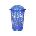 Bagmati Large Sized Laundry Basket | Plastic Sturdy Large Multipurpose Bucket With Lid | Strudy Plastic Laundry Basket. 