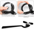 Coffee machine cleaning brush, nylon espresso machine brush detachable head for coffee grinder and cleaning espresso coffee machine brush. 