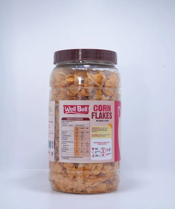 Well%20Bell%20no%20added%20sugar%20Cornflakes%20750%20GMS%20jar%20-%20Image%202