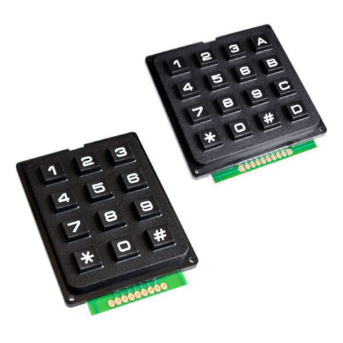 4x4 3x4 Matrix Keyboard Keypad Module Use Key PIC AVR Stamp Sml 4*4 3*4 ...
