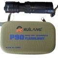 RUILANG P90 Rechargeable Super flash light Rl-W409 1Km range high Quality with long lasting Battery backup typc Charging with original 8800mah. 