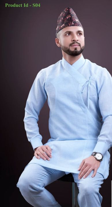 Daura%20Suruwal%20For%20Men%20%7C%20Premium%20Quality%20Nepali%20Traditional%20Daura%20Suruwal%20Set%20Without%20Topi%20For%20Men%20-%20Image%202