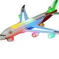 A380 Airplane Toys Passenger Plane Toy Model with Lights & Music Bump & Go Gift. 