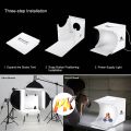 Mini LED Portable Foldable Light Box Light Room Photo Studio Photography Box Photography Studio Light Tent With Backdrop. 