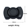 Fun 3-In-1 Game EDC Fidget Toys Personalized Skeleton Ghost Fidget Spinner Alloy Fidget Slider Stress Release Toy Sound Coin Toy.
