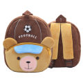 Cute Children's Backpack Plush Material Backpack for Boys and Girls Cartoon Animal Games Series Schoolbag Baby Backpack2-4 Years.