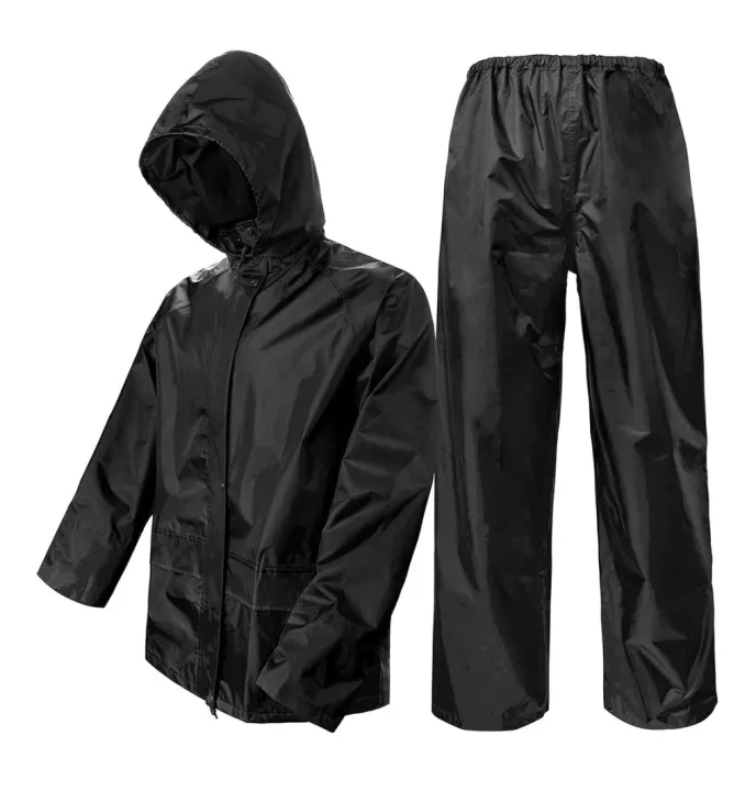 Men's%20Waterproof%20Bike/Scooter%20Solid%20Raincoat%20With%20jacket%20And%20Paints.%20-%20Image%202