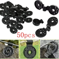 50/100Pcs Shade Cloth Clips Shade Fabric Clamps Grommets For Net Mesh Cover Sunblock Fabric In Garden Backyard Greenhouse Fixer. 