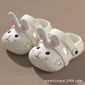 2026 Summer Cute Rabbit Children Slippers Cartoon Outdoor Clogs For Girls Toddler Waterproof Anti Slip EVA Kids Beach Shoes.