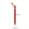10Pcs/lot 18cm Aluminum Alloy Yard Canopy Tent Pegs Garden Stakes Ground Nail Heavy Duty With Reflective Cord Hammock Camping. 