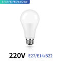 LED Lamp AC220V E27 E26 E14 E12 LED Bulb 3W 6W 9W 12W 15W 18W 20W Lampara Lampada Led Light Bulb Bombillas Led Indoor Lighting. 