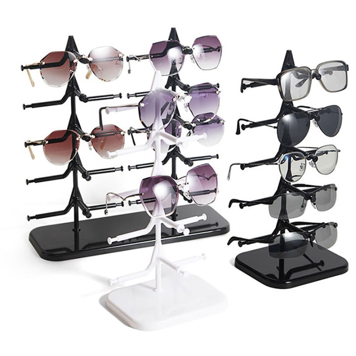 Glasses Storage Rack Plastic Sunglasses Show Rack Holders Eyeglasses Display Stand Storage ...