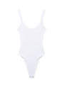 Women's Skinny Ribbed Bodysuits O Neck Straps Snap-Button  Fashion Female Playsuits Comfortable Stretchy Clothing. 