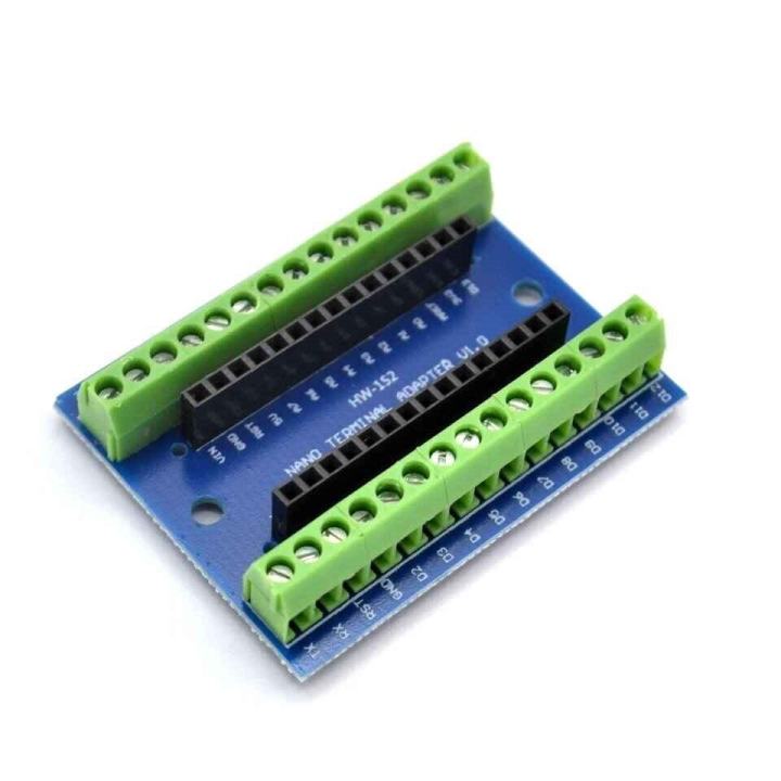 Arduino Nano screw terminal shield expansion board v1.0 | Shop.com.mm