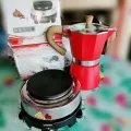 Electric stove Moka pot 500 W/Chinese cabbage/fast heating adjustable 5 levels electric stove multi-purpose easy to clean fresh coffee stove Nespresso coffee maker. 