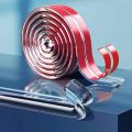 2M Transparent Bumper Strip Coffee Table Corner Protective Pad Transparent Household Corner Edge Protectors. 