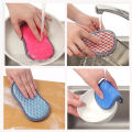 Kitchen Cleaning Sponge Double Sided Sponge Scrubber Sponges For Dishwashing Scouring Pad Dish Cloth Kitchen Cleaning Tools. 