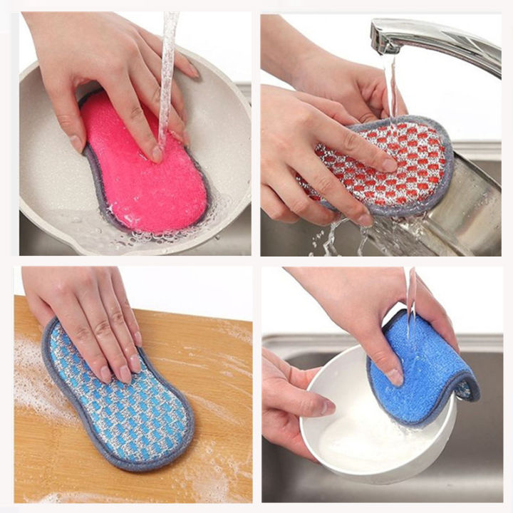 Kitchen%20Cleaning%20Sponge%20Double%20Sided%20Sponge%20Scrubber%20Sponges%20For%20Dishwashing%20Scouring%20Pad%20Dish%20Cloth%20Kitchen%20Cleaning%20Tools%20-%20Image%206