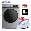 Skyworth 7 Kg Front Load Washing Machine BLDC Inverter. 