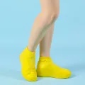 1 Pair Waterproof Non-slip Silicone Shoe High Elastic Wear-resistant Unisex Rain Boots for Outdoor Rainy Day Reusable Shoe Cover. 