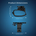 For PS5 Racing Game Controller Wheel 3D Printed Mini Handle Steering Wheel For PS5 Controller Simulates Car Steering Wheels. 