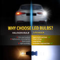 1pcs Led Bulbs 1156 ba15s P21W BAU15S PY21W 1157 BAY15D P21/5W 7440 T20 7443 3157 Turn Sight Light Brake Lamp Reversing Light. 