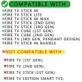 L5B83G Replacement Voice Remote Control For Fire Stick TV 3rd Gen Smart TV Stick 4K MAX Lite Fire Cube Remote Works with Alexa. 