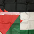 (1pc)90 * 150cm Polyester Palestinian National Flag, Festival Outdoor Election Parade Flag. 