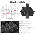 1/5/10 Pcs Mechanical Keyboard Switch For Red Blue Brown Black Switch Gaming Keyboard Accessories Smooth With Silent Custom Axis. 