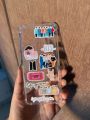 Sticker phone case available in all models. 