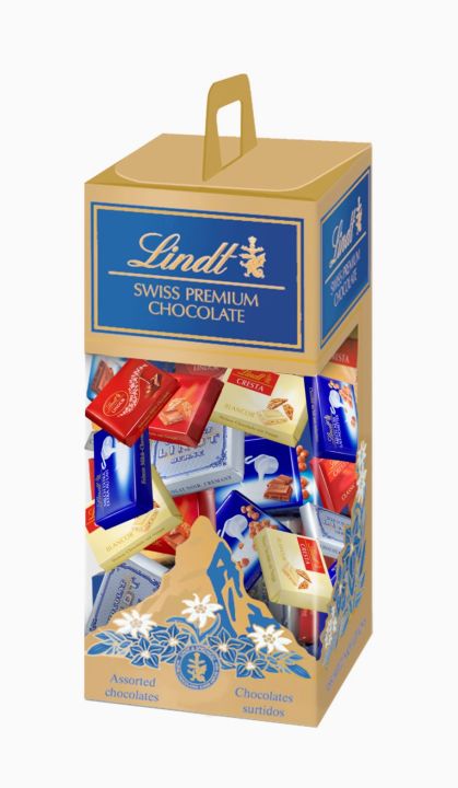 Lindt Swiss Premium Chocolate Assorted 350 Grams