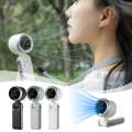 Turbo Fan HandheldRechargeable Fan Portable Mini Hand Fan USB Rechargeable Foldable Hanging Neck Fan 3600mAh USB Mini Portable Small Turbo Fan. 
