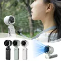Turbo Fan HandheldRechargeable Fan Portable Mini Hand Fan USB Rechargeable Foldable Hanging Neck Fan 3600mAh USB Mini Portable Small Turbo Fan. 