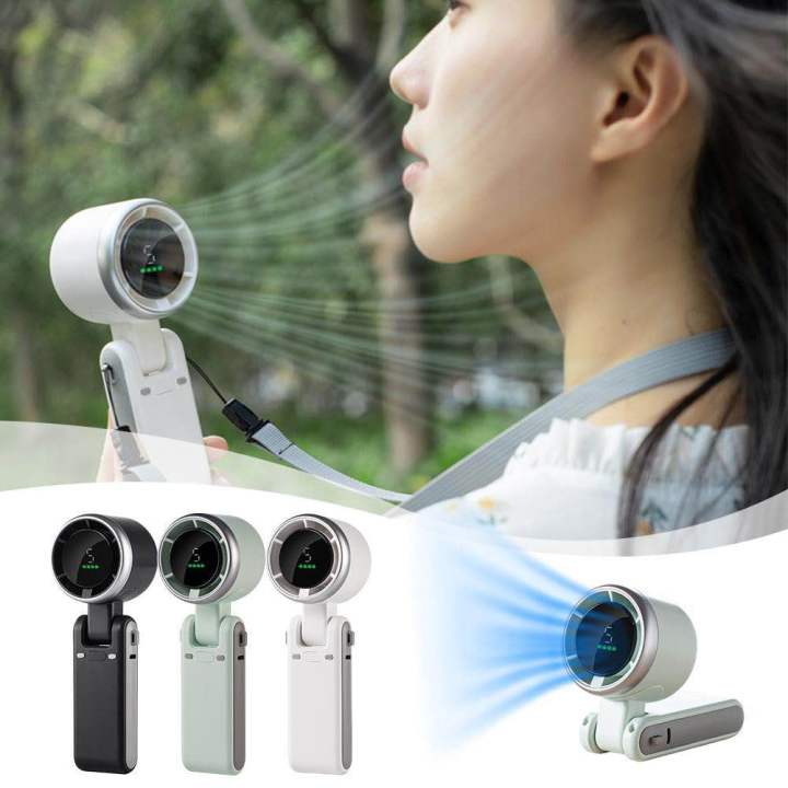 Turbo%20Fan%20HandheldRechargeable%20Fan%20Portable%20Mini%20Hand%20Fan%20USB%20Rechargeable%20Foldable%20Hanging%20Neck%20Fan%203600mAh%20USB%20Mini%20Portable%20Small%20Turbo%20Fan%20-%20Image%202