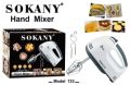 Sokany - 7 Speed Hand Beater, Hand Mixer 180W (model-133). 