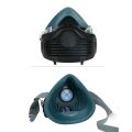 Silicone Dustproof Half Mask Suitable For Spray Paint House Decoration Grinding Self-Priming Dust Respirator Mask with Filter. 